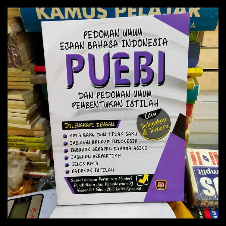 Jual Buku Puebi Panduan Umum Ejaan Bahasa Indonesia Kode 982 | Shopee ...