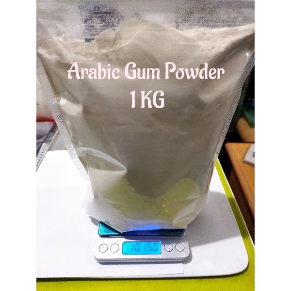 Jual Gum Arabic Powder 1 kg Getah Arab Gom Arab Bubuk Acacia Asli Gummy