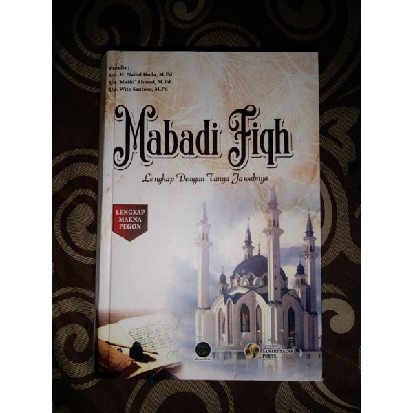 Jual Terjemah Kitab Mabadi Fiqh Fiqih Lengkap Dengan Tanya Jawab ...