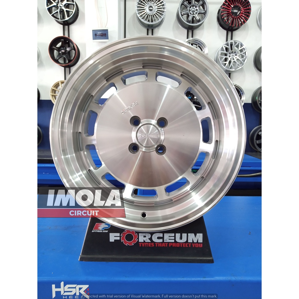 Jual Velg racing Mobilio R17 HSR Nemesis Ring 17 Lebar 7,5/8,5 Yaris ...