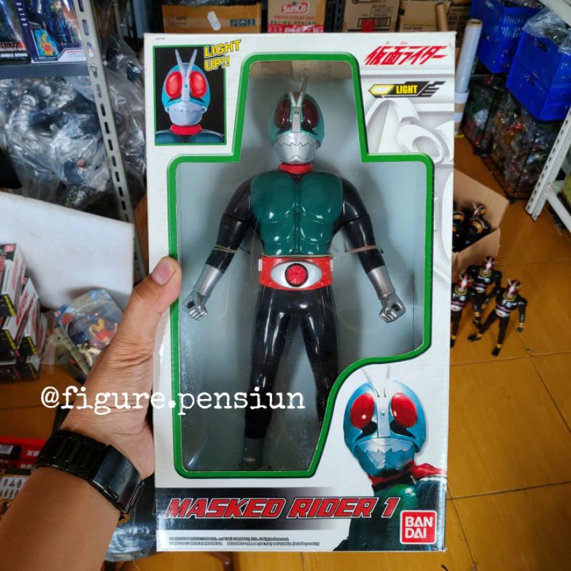 Jual KAMEN RIDER LIGHT UP MASKED RIDER 1 ACTION FIGURE BANDAI ORIGINAL ...
