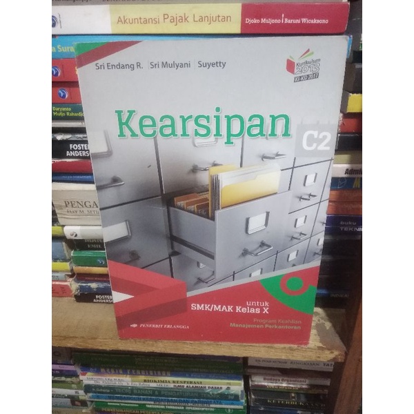 Jual Buku Kearsipan SMK MAK Kelas 1 10 Penerbit Erlangga Shopee Indonesia