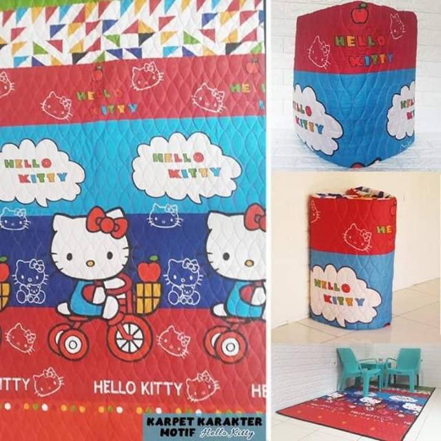Jual Karpet domten empuk karakter hello kitty terbaru | Shopee Indonesia