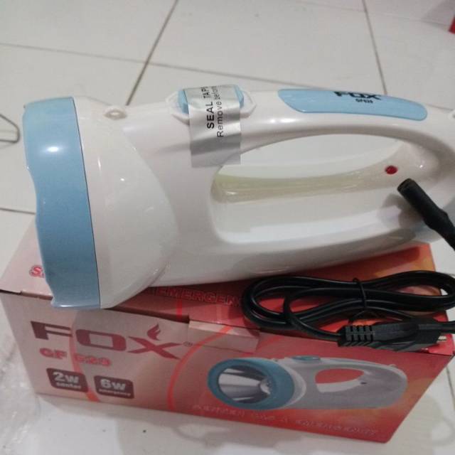 Jual SENTER LED FOX GF-629 100% SUPER TERANG DAN AWET/ SENTER FOX G-629 ...
