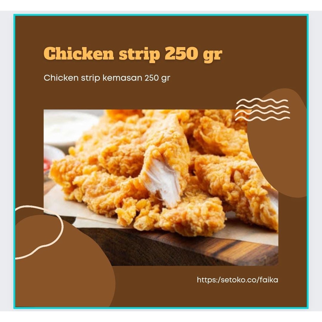 Jual Chicken Strip 250gr Ayam strip | Shopee Indonesia