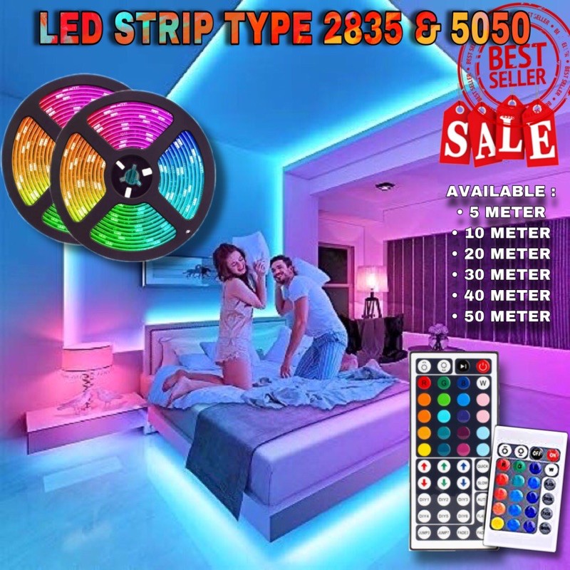 Jual Lampu Led Rgb Strip Shopee Indonesia