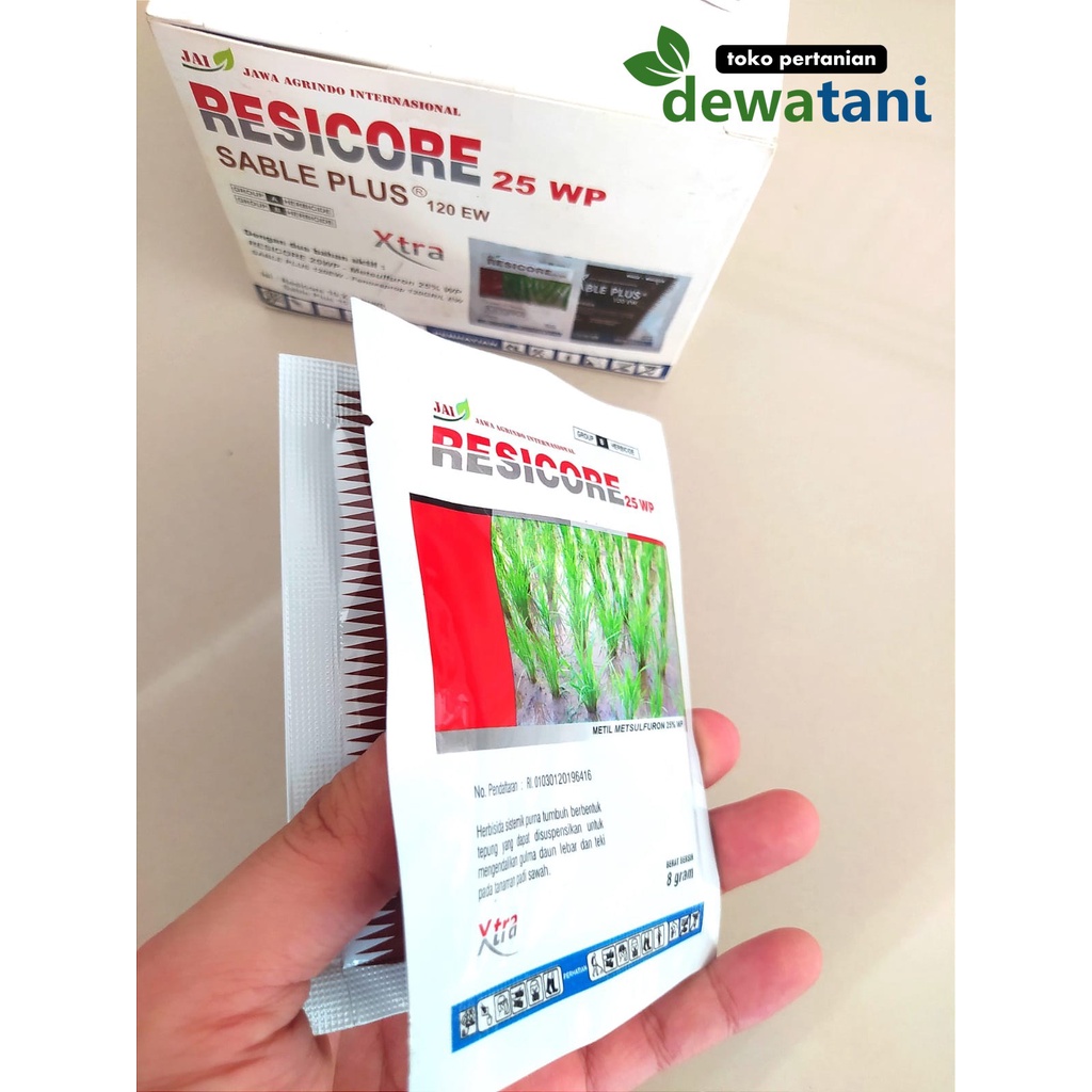 Jual Resicore 25 WP - Herbisida Selektif Padi SUPER JOSS Atasi Gulma ...