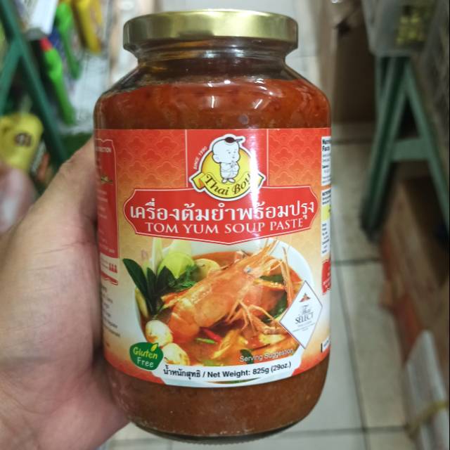 Jual Tom Yum Soup Paste / Pasta Tom Yum Thailand / Thai Boy Tom Yum ...