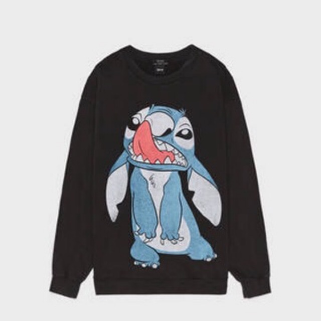 Jastip Stitch Sweatshirt Bershka