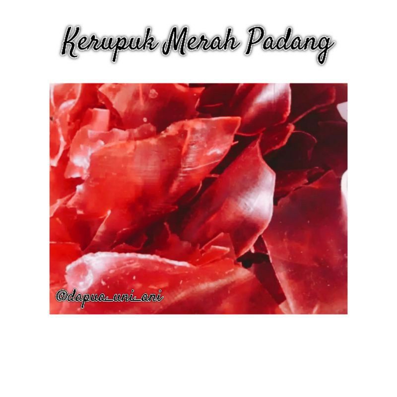 Jual Kerupuk Merah Padang 1/2 kg | Shopee Indonesia