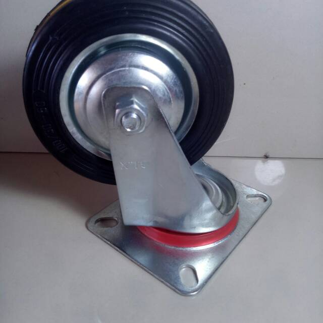Jual Kaki Roda Etalase / Roda Gerobak Sorong Hidup 4Inch | Shopee Indonesia