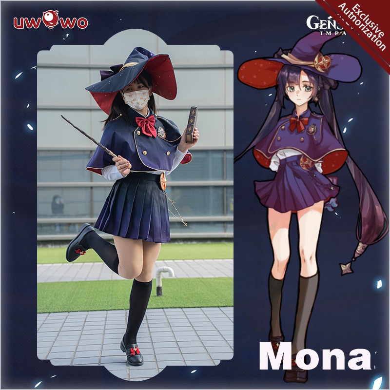 Jual Preorder Pre Sale Exclusive Authorization Uwowo Genshin Impact Fanart Cosplay Mona Cosplay 1175