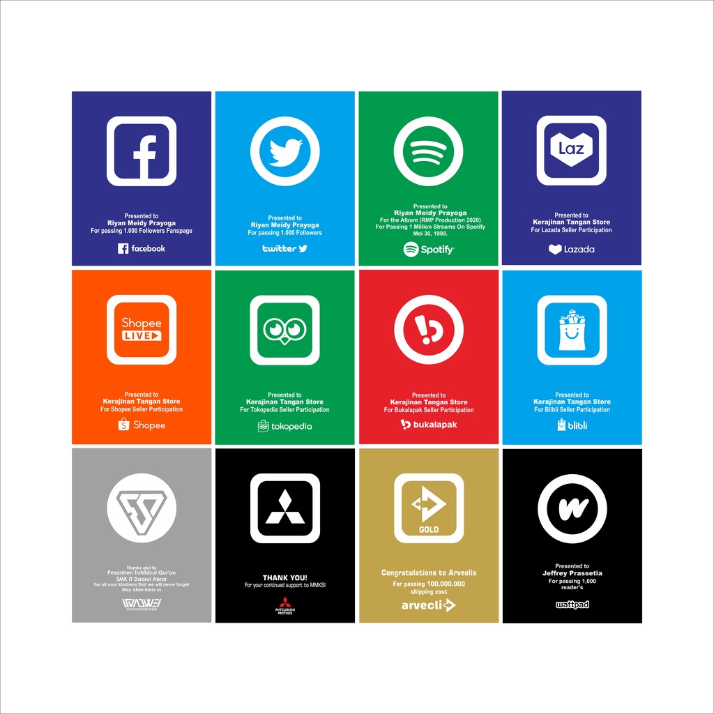 Jual Custom Play Button - Plakat Penghargaan | Shopee Indonesia