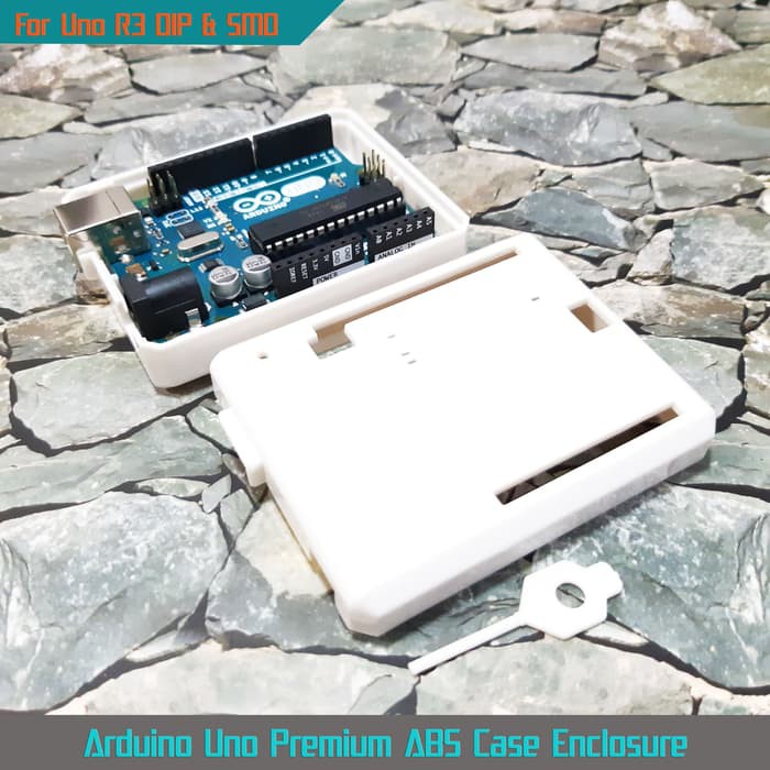 Jual Box Arduino Uno R3 ABS Case Enclosure Warna Putih Glossy Import ...