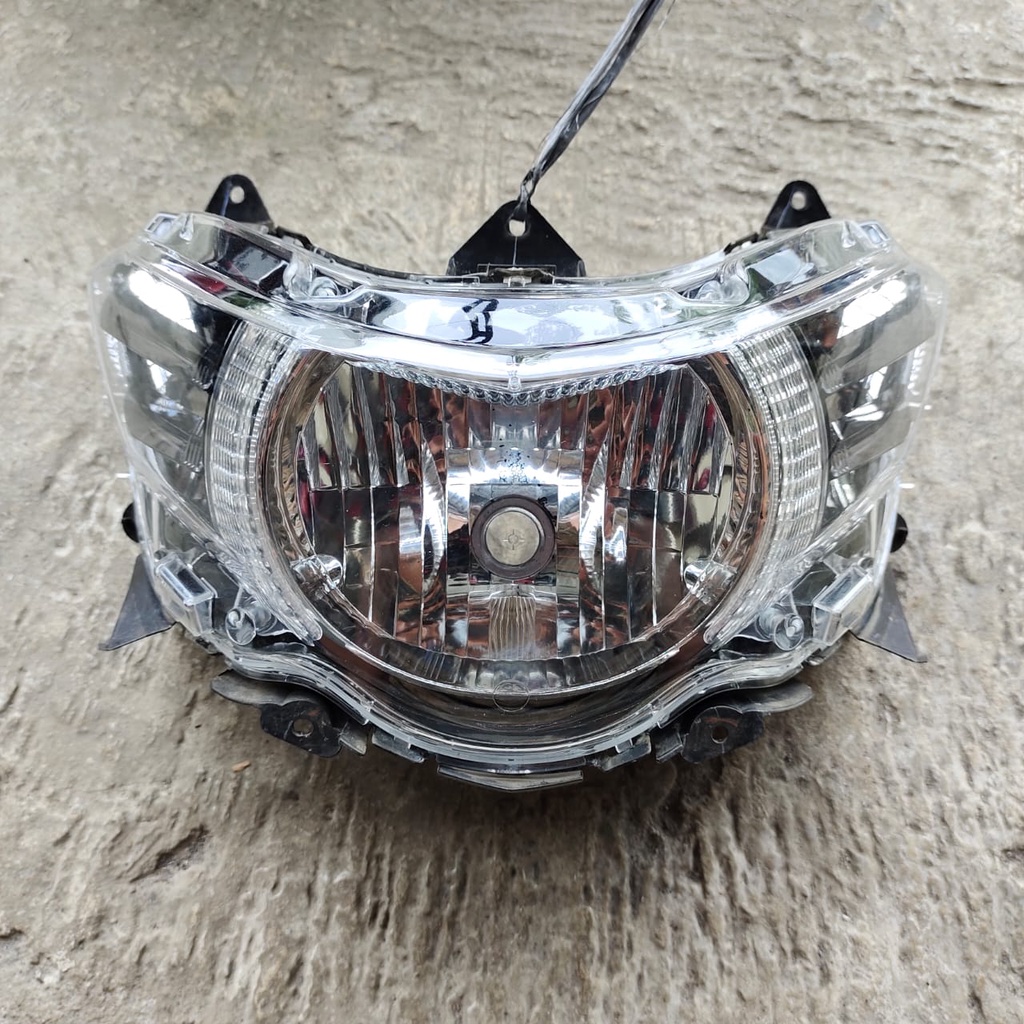 Jual Headlamp lampu depan Yamaha Mio Soul GT original copotan motor murah ori Shopee Indonesia