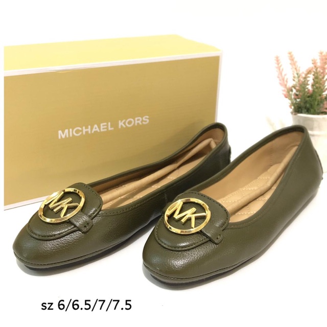 Michael kors flats sales olive