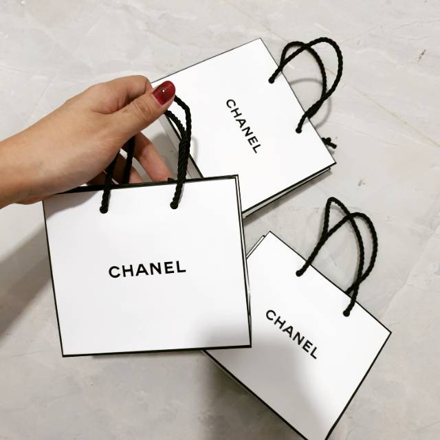 Jual Chanel Beauty Paper Bag Mini Shopee Indonesia