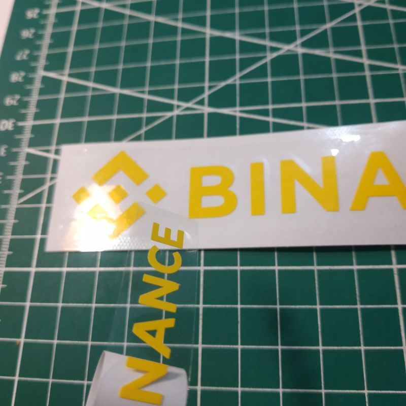 Jual stiker cutting bnb binance | Shopee Indonesia