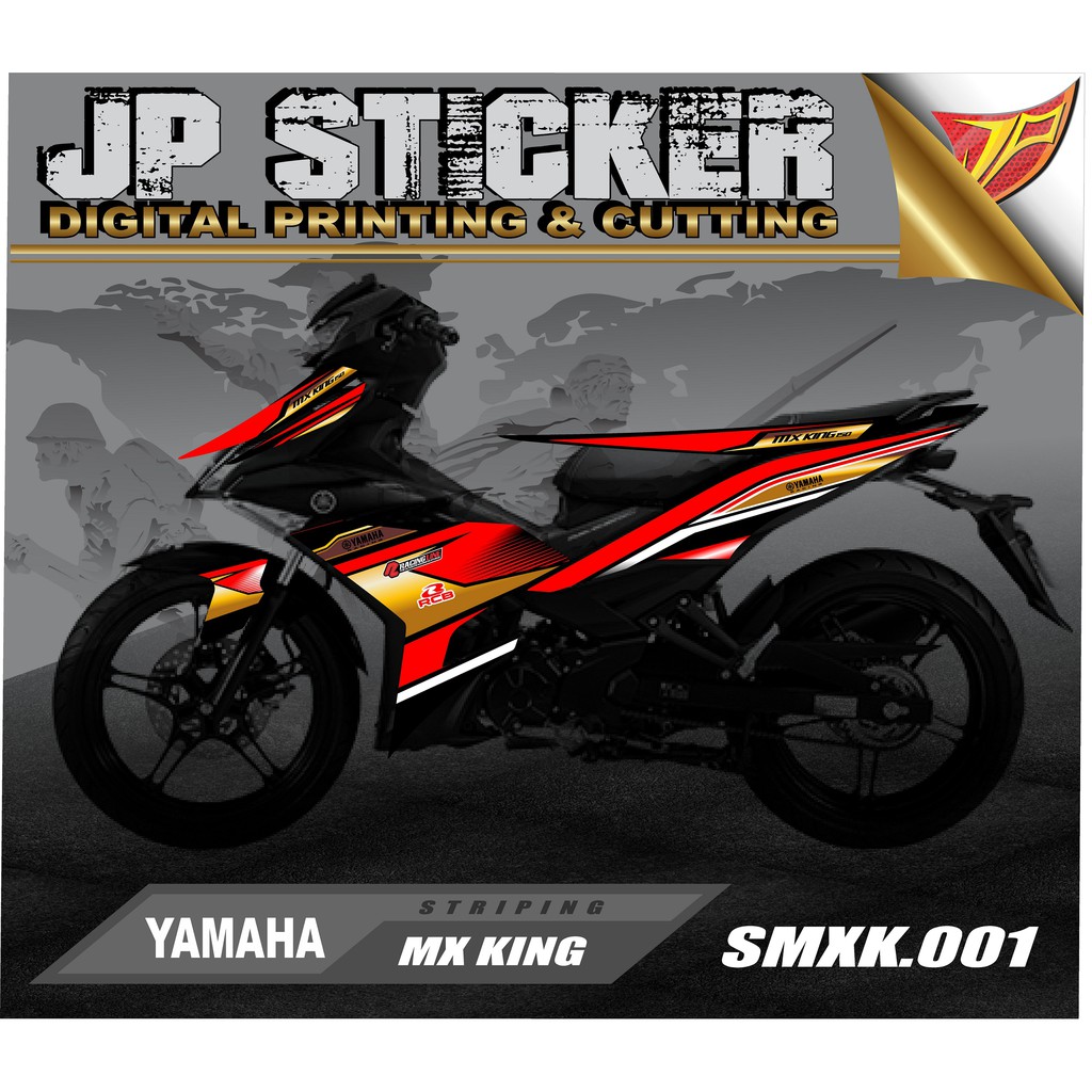 Jual Stiker Mx king Sticker Striping Variasi Motor MX KING JP 16 ...