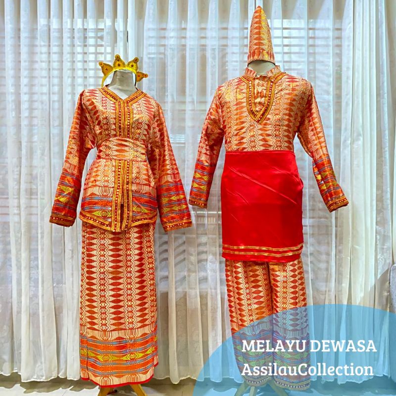 Jual Pakaian Tradisional Melayu//Adat Tradisional Melayu//Baju Adat