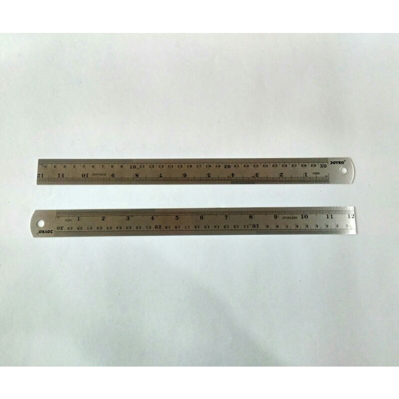 Jual Penggaris Besi Stainless Steel Ruler Kenko 30cm Shopee Indonesia