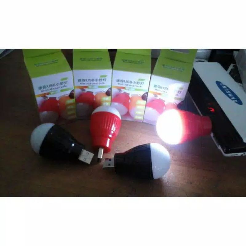 Jual Bohlam Lampu LED USB 3 Watt Bohlam Mini / lampu tidur | Shopee ...