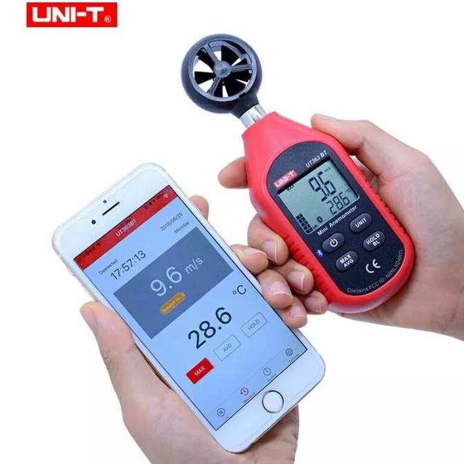 Jual Silahkan Order Pengukur Kecepatan Angin Digital Bluetooth Akurat Anemometer Termomete 4493