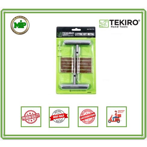 Jual Tekiro Alat Tubles Ban Set Gagang Besi Tyre Kit Metal Shopee Indonesia