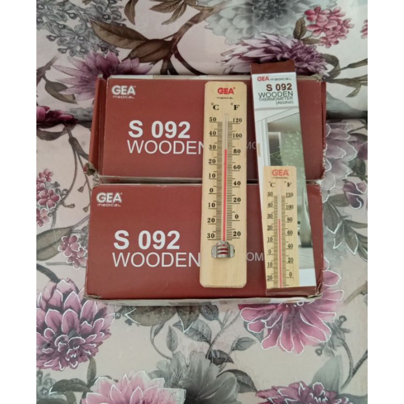 Jual TERMOMETER KAYU TERMOMETER RUANGAN | Shopee Indonesia