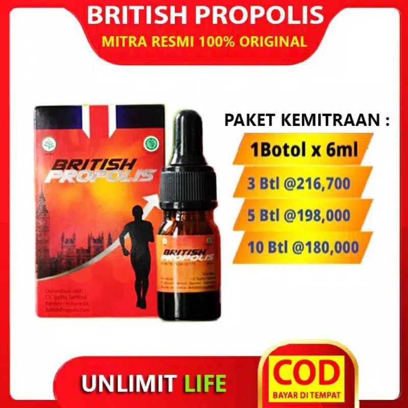 Jual BRITISH PROPOLIS ORIGINAL By IPPHO SANTOSA 100% ASLI ORIGINAL ...