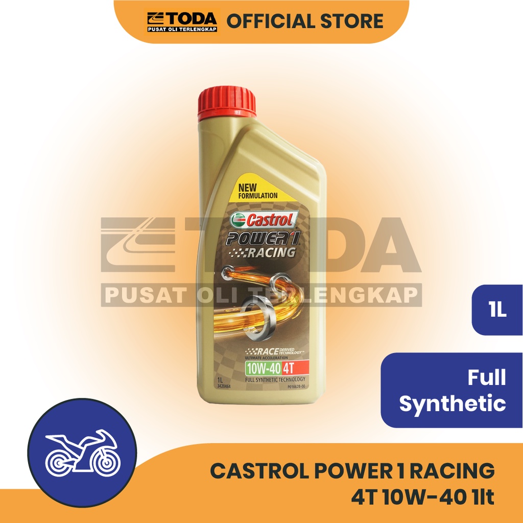 Jual CASTROL POWER 1 RACING 4T 10W-40 | Shopee Indonesia