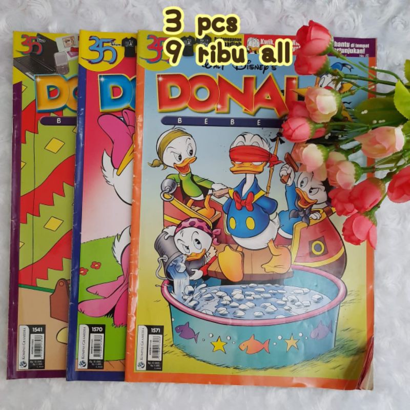 Jual Paket 12 Majalah Komik Donal Bebek Shopee Indonesia