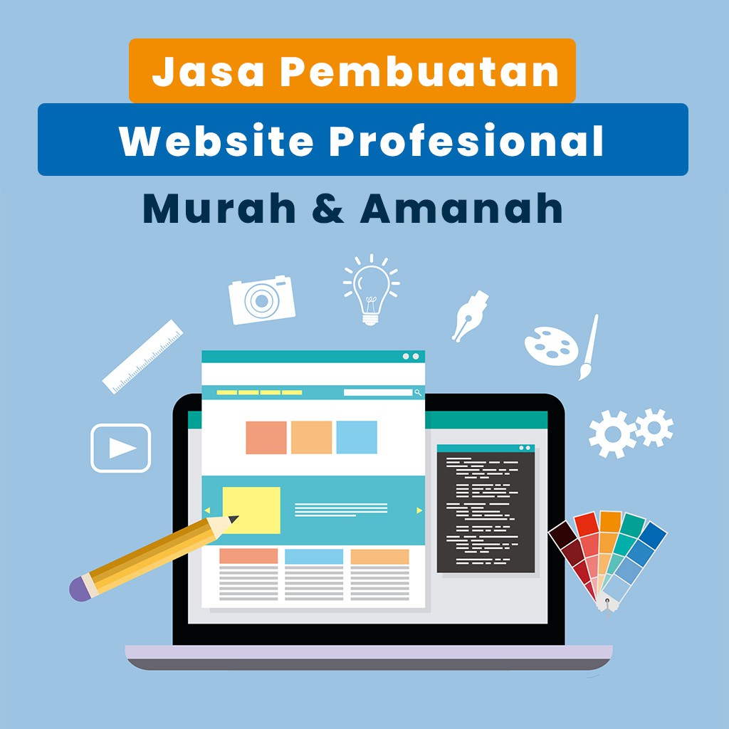 Jual JASA PEMBUATAN WEBSITE COMPANY PROFILE PROFESIONAL SEKOLAH