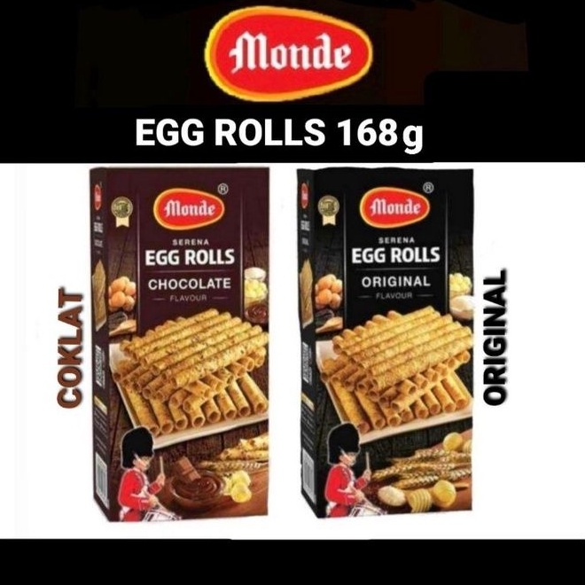 Jual Monde Egg Rolls G Ktk Egg Roll Kotak Serena Egg Rolls Original Coklat Ktk