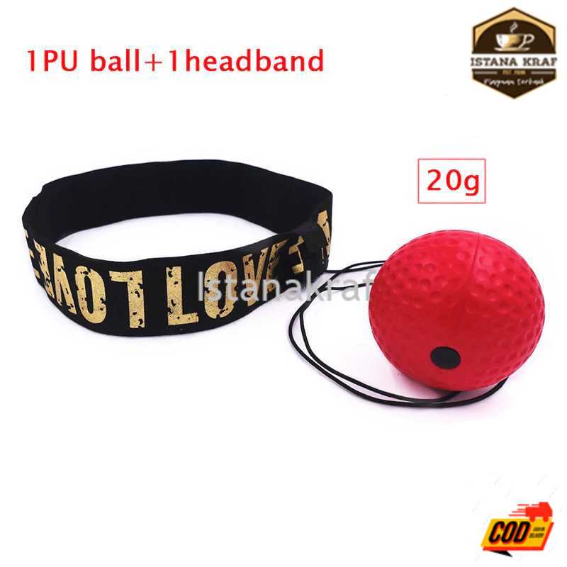 Jual Jusenda Punching Reflex Ball Samsak Tinju Speed Punching 20g