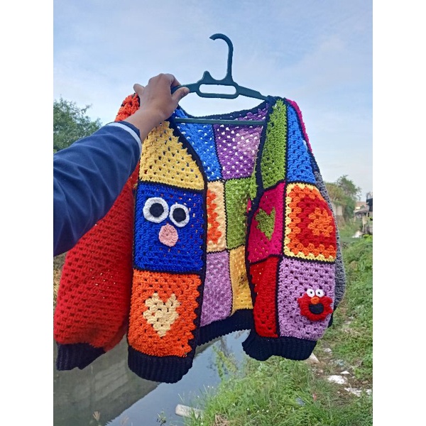 Jual CUSTOM Cardigan Rajut By Request | Shopee Indonesia