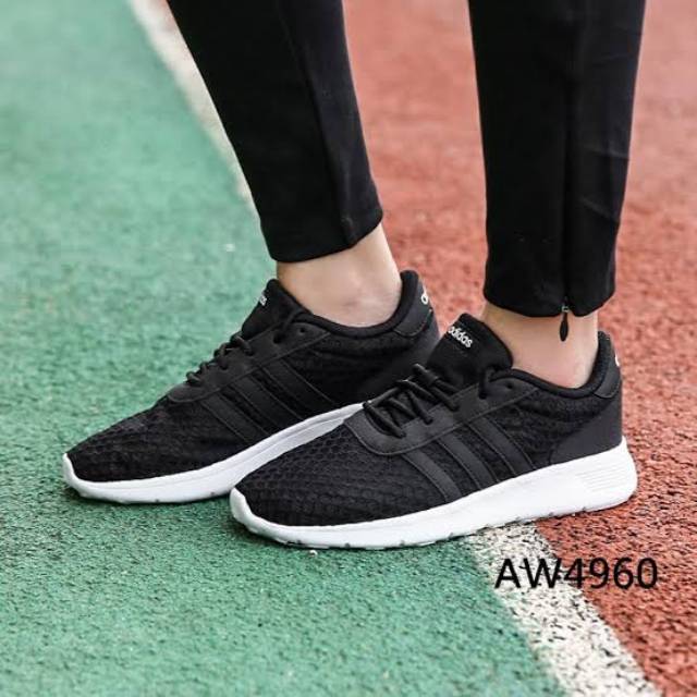 Jual Sepatu Adidas Original Running Lite Racer AW4960 Black Women Shopee Indonesia