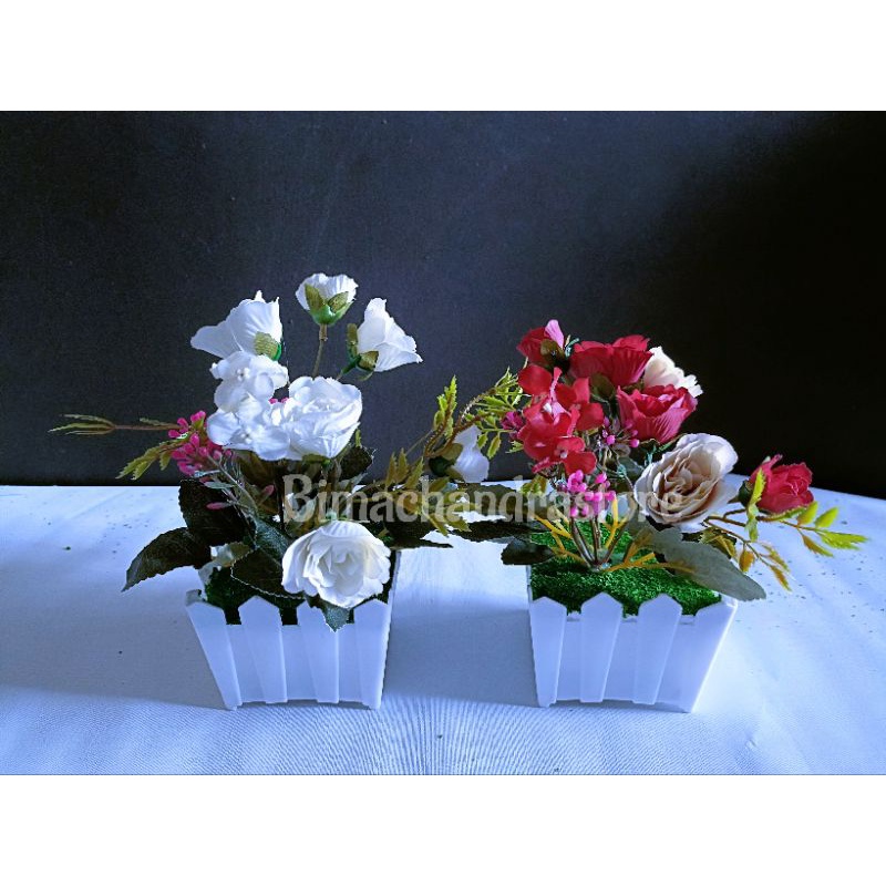Jual MJF BUNGA PLASTIK DEKORASI RUMAH/BUNGA HIAS PLASTIK ROSE BSM ...