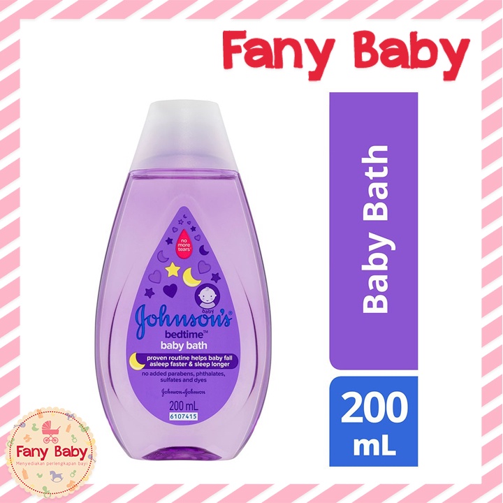 Jual JOHNSON'S BEDTIME BABY BATH 200ML Shopee Indonesia