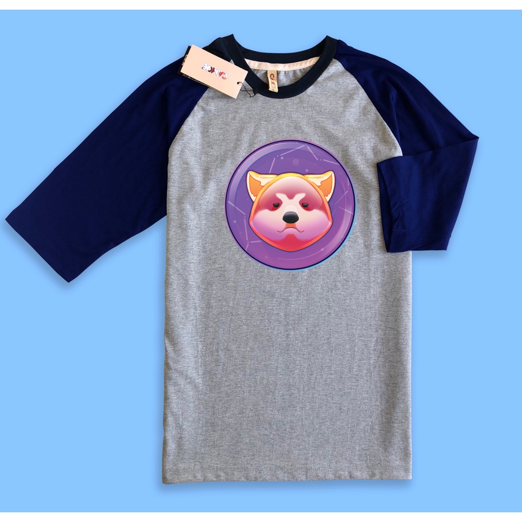 Jual Kaos Raglan Crypto Akita Inu ASA Algorand meme coin | Shopee Indonesia