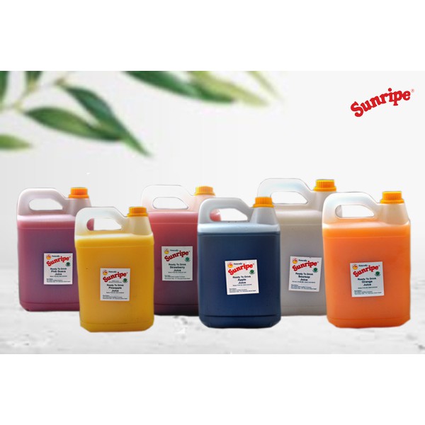 Jual SUNRIPE Juice 5 Liter (Chill Juice) JABODETABEK ONLY Shopee