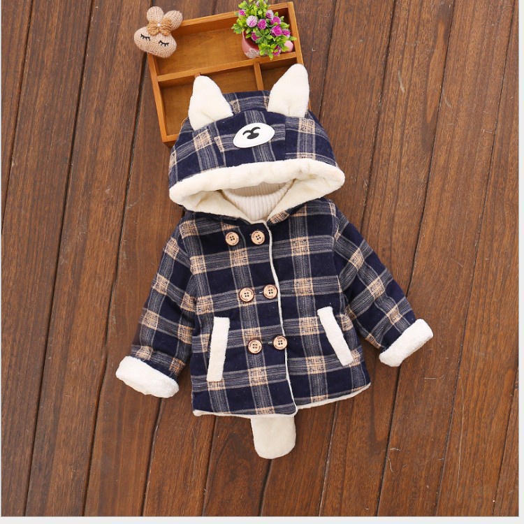 Jual Jaket Bayi Motif Bear/ Mantel Bayi Tebal/ Sweater Bayi Lyme JK19 ...