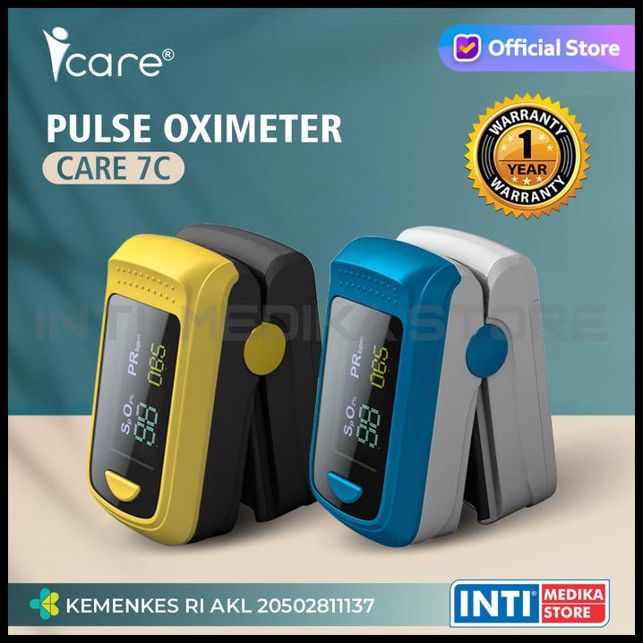 Jual Icare - Pulse Oxymeter | Fingertip Pulse Oximeter | Saturasi ...