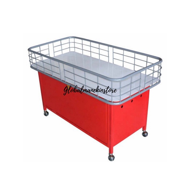 Jual Box Obral l Rak Wagon Keranjang Baju Obral ( UKURAN 120 X 60 CM ...