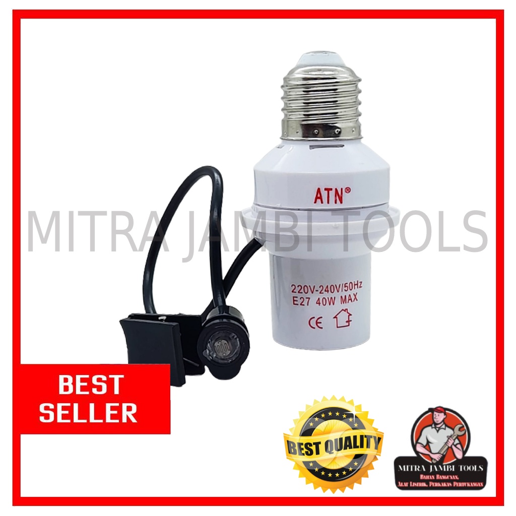 Jual Fitting Sensor Lampu Otomatis Nyala Dan Mati Shopee Indonesia