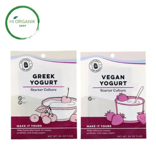 Jual Cultures for Health Greek Yogurt 2 Packets ; Cultures Vegan Yogurt