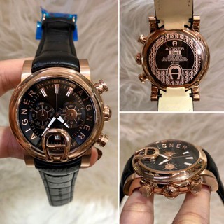 Jual JSW JAM TANGAN PRIA COWOK AIGNER BARI CHRONO A37500 JAPAN