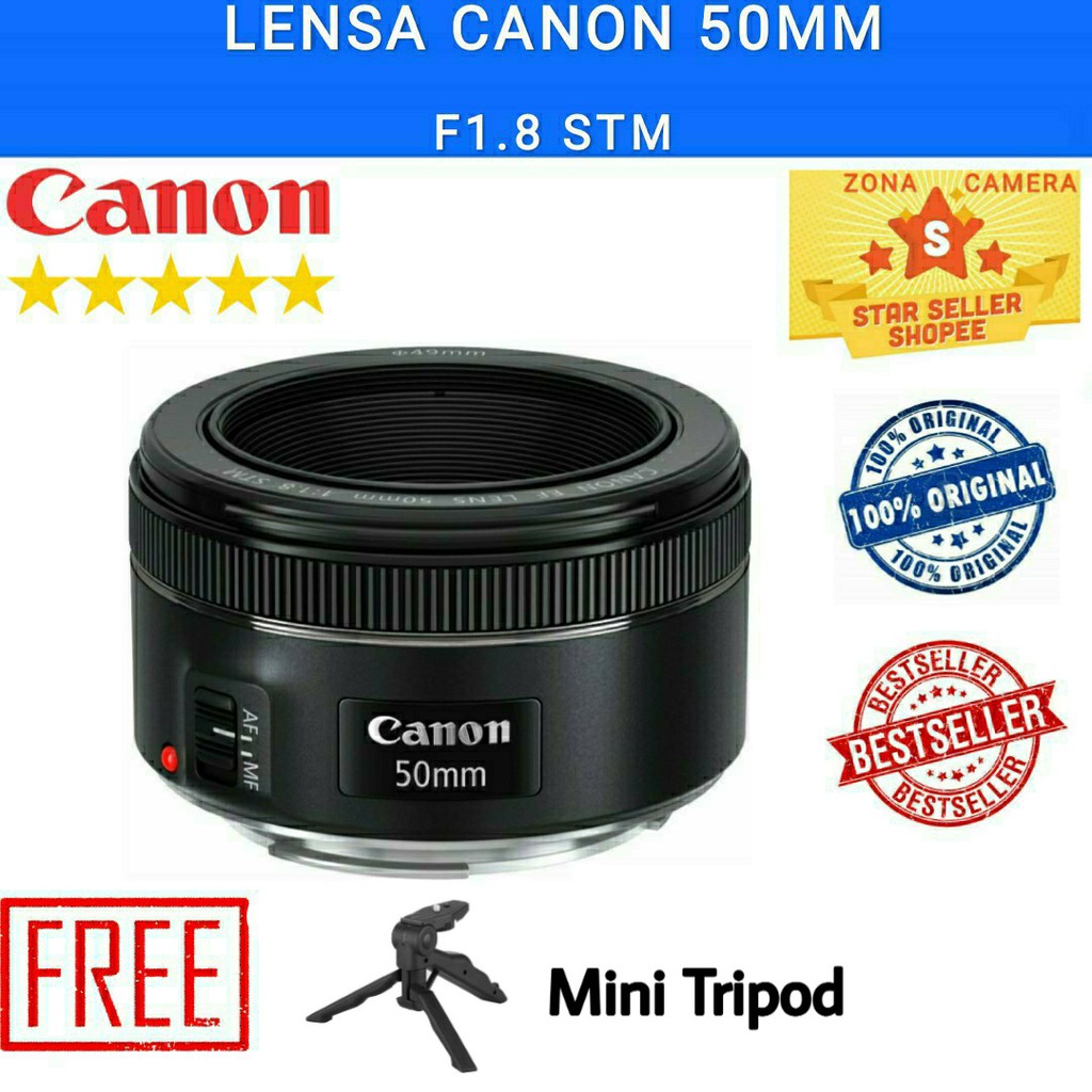 Jual Lensa Canon Mm F Stm Lensa Fix Canon Mm Stm Shopee Indonesia