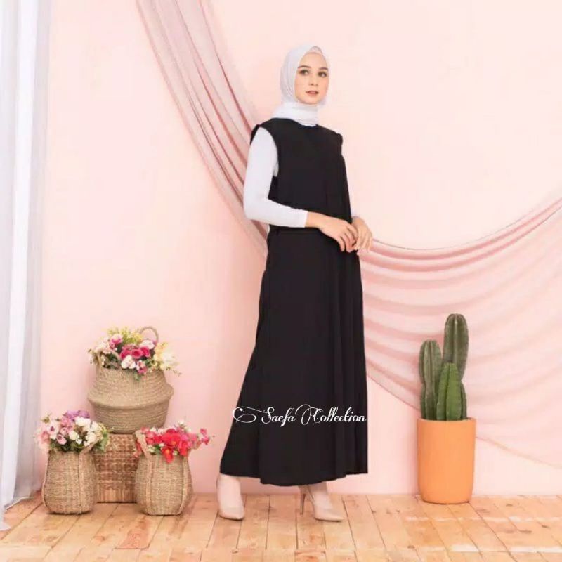 Jual GAMIS MANSET KUTUNG/MANSET GAMIS BUNTUNG TANPA LENGAN KAOS PREMIUM ...