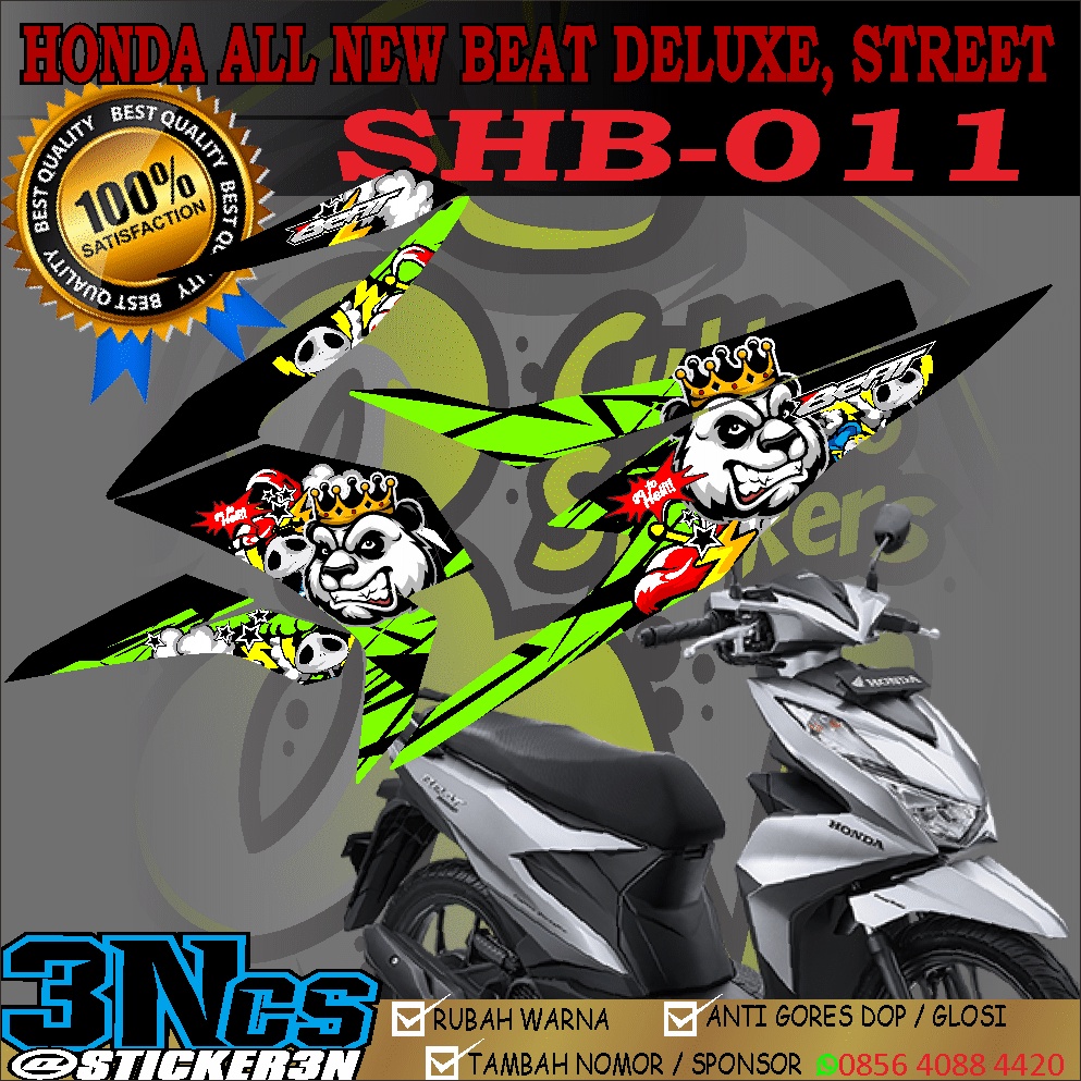 Jual Stripping Honda Beat Deluxe Cbs Iss Sticker Variasi 011 Honda